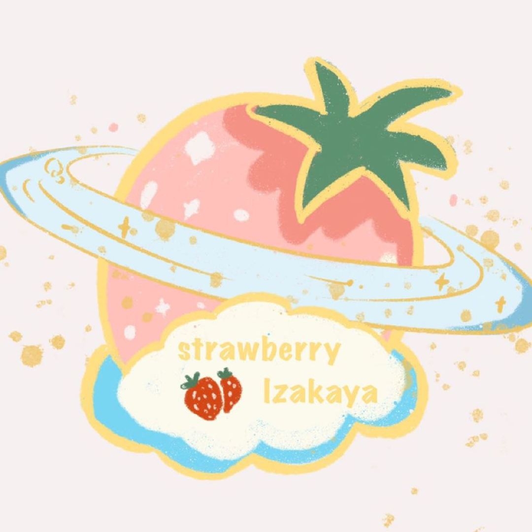 草莓居酒屋strawberry lzakaya品牌LOGO