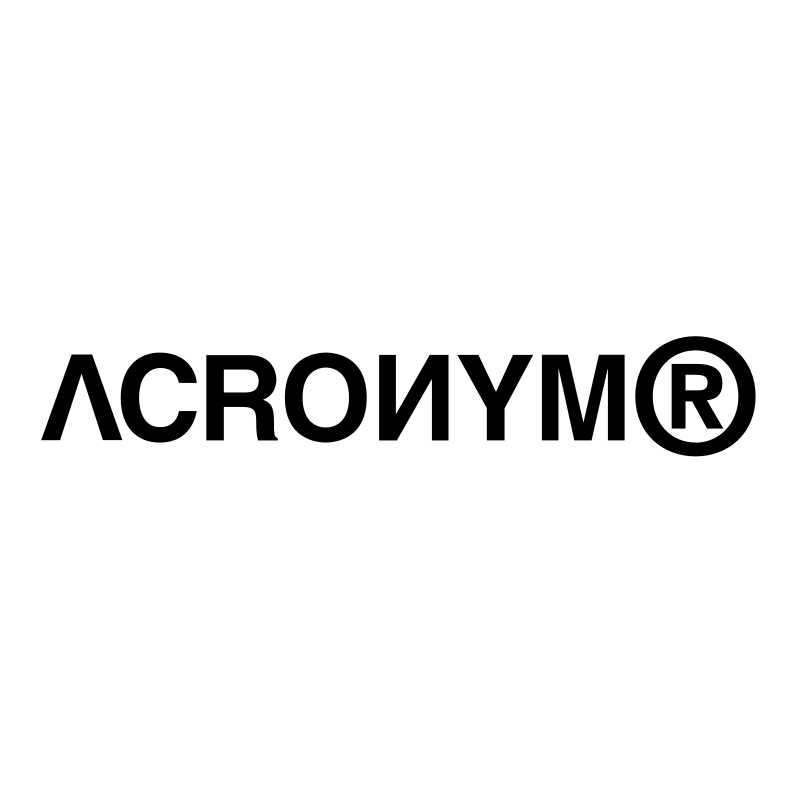 ACRONYM®品牌LOGO