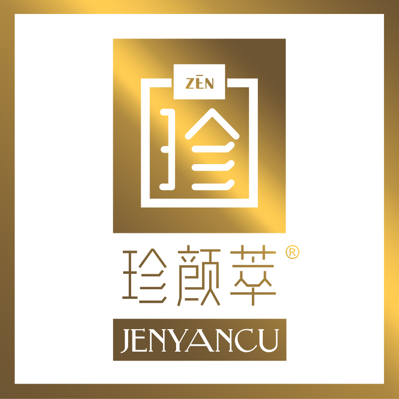 珍颜萃JENYANCU品牌LOGO