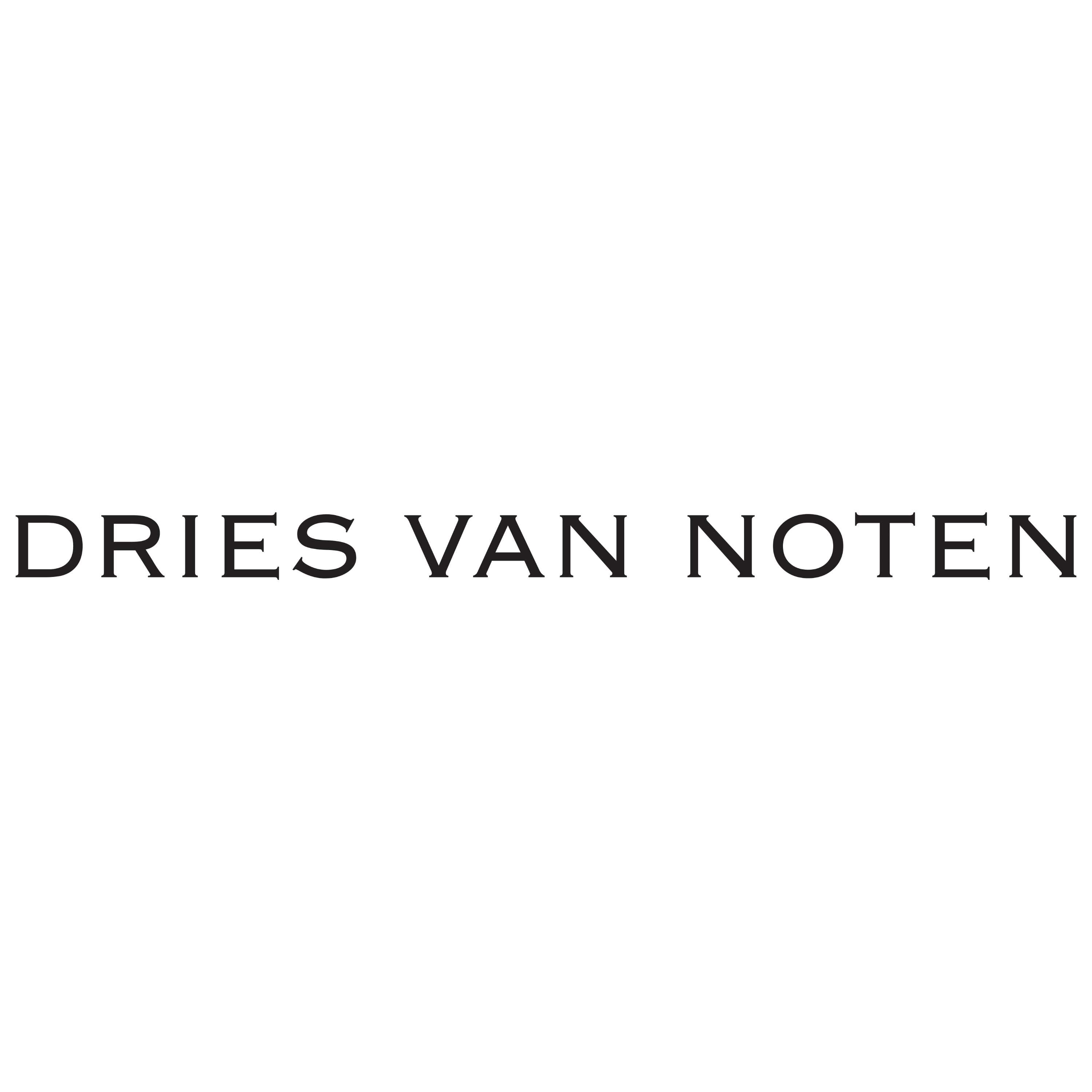 DRIES VAN NOTEN品牌LOGO