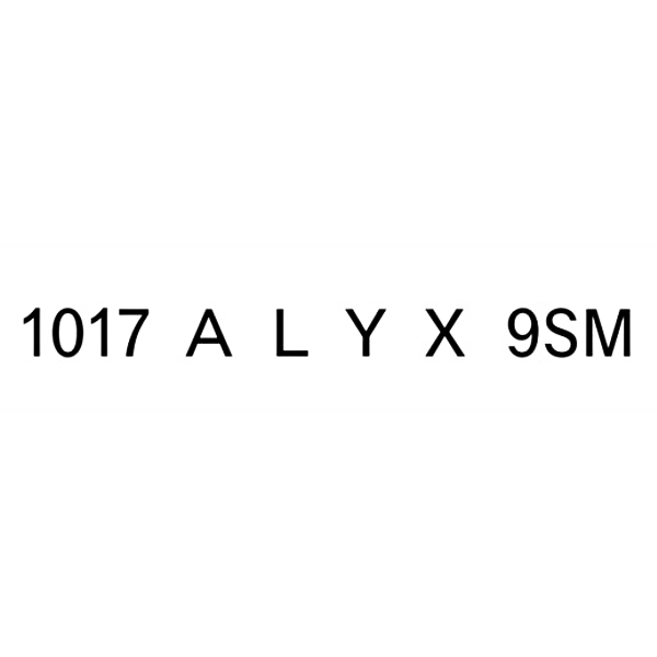 1017 ALYX 9SM品牌LOGO