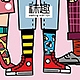 袜趣walking with fun品牌LOGO