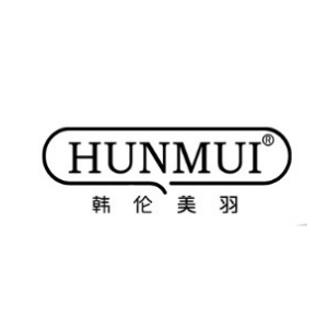 韩伦美羽HUNMUI品牌LOGO