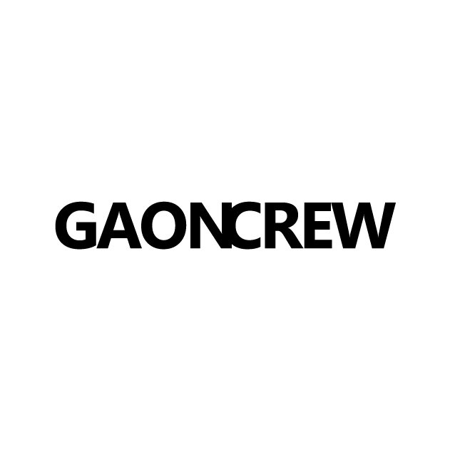 集聚现象GAONCREW品牌LOGO
