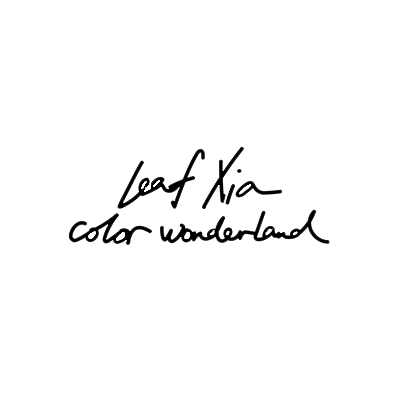 Leaf Xia Color Wonderland品牌LOGO