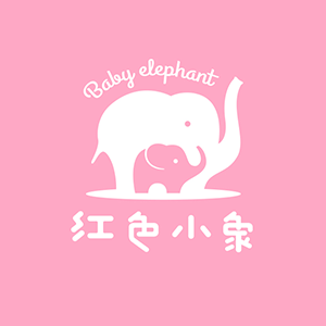 红色小象Baby elephant品牌LOGO