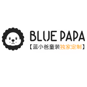 蓝小爸BLUE PAPA品牌LOGO