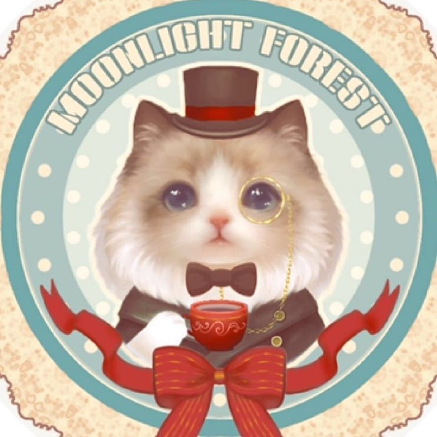 月之森林物语Moonlig品牌LOGO