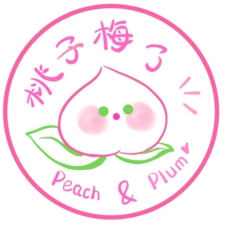 桃子梅了PEACH&PLUM品牌LOGO