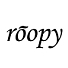 润培ROOPY品牌LOGO