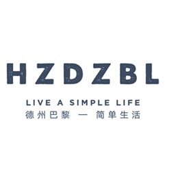 德州巴黎私设计HZDZBL品牌LOGO