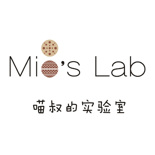 喵叔的实验室Mio's lab品牌LOGO