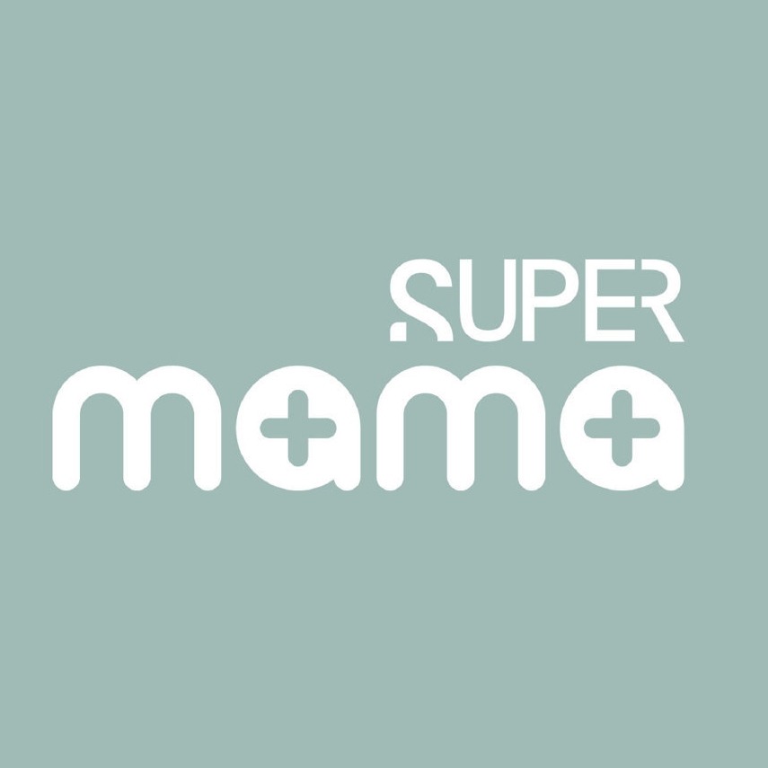 全能妈妈SUPERmama品牌LOGO