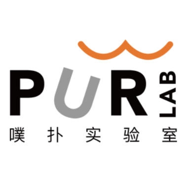 噗扑实验室PUR LAB品牌LOGO