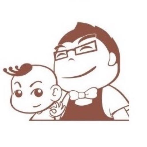奶爸出品品牌LOGO
