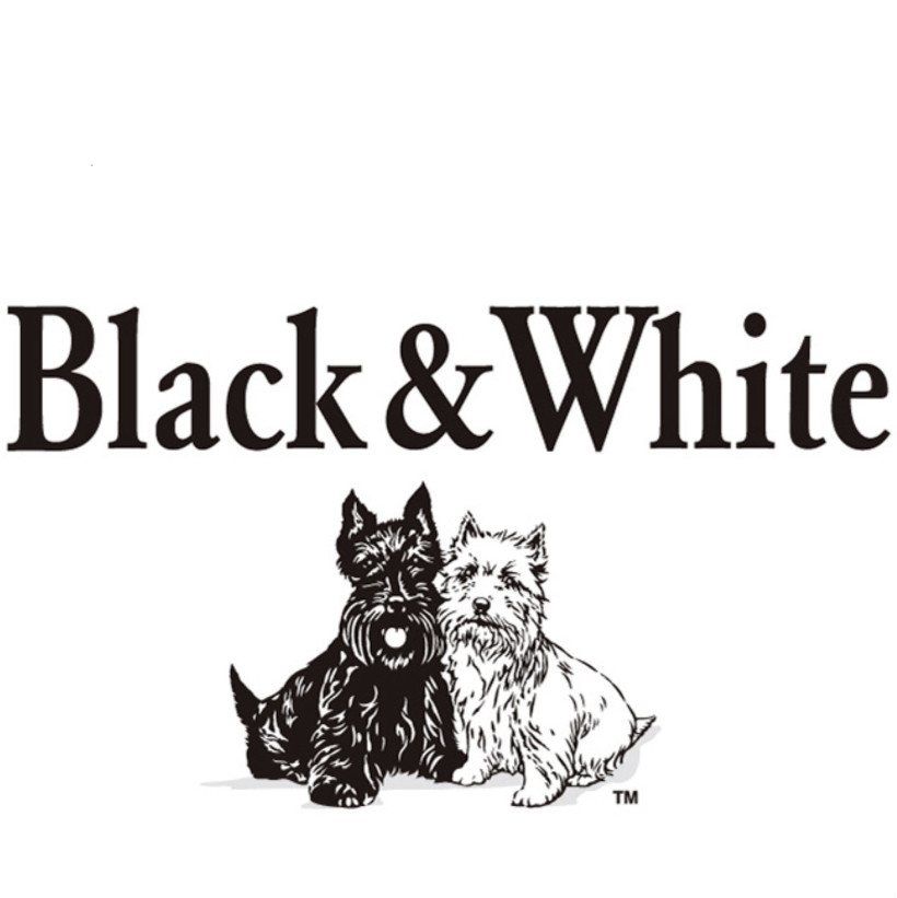 黑白狗black & white品牌LOGO