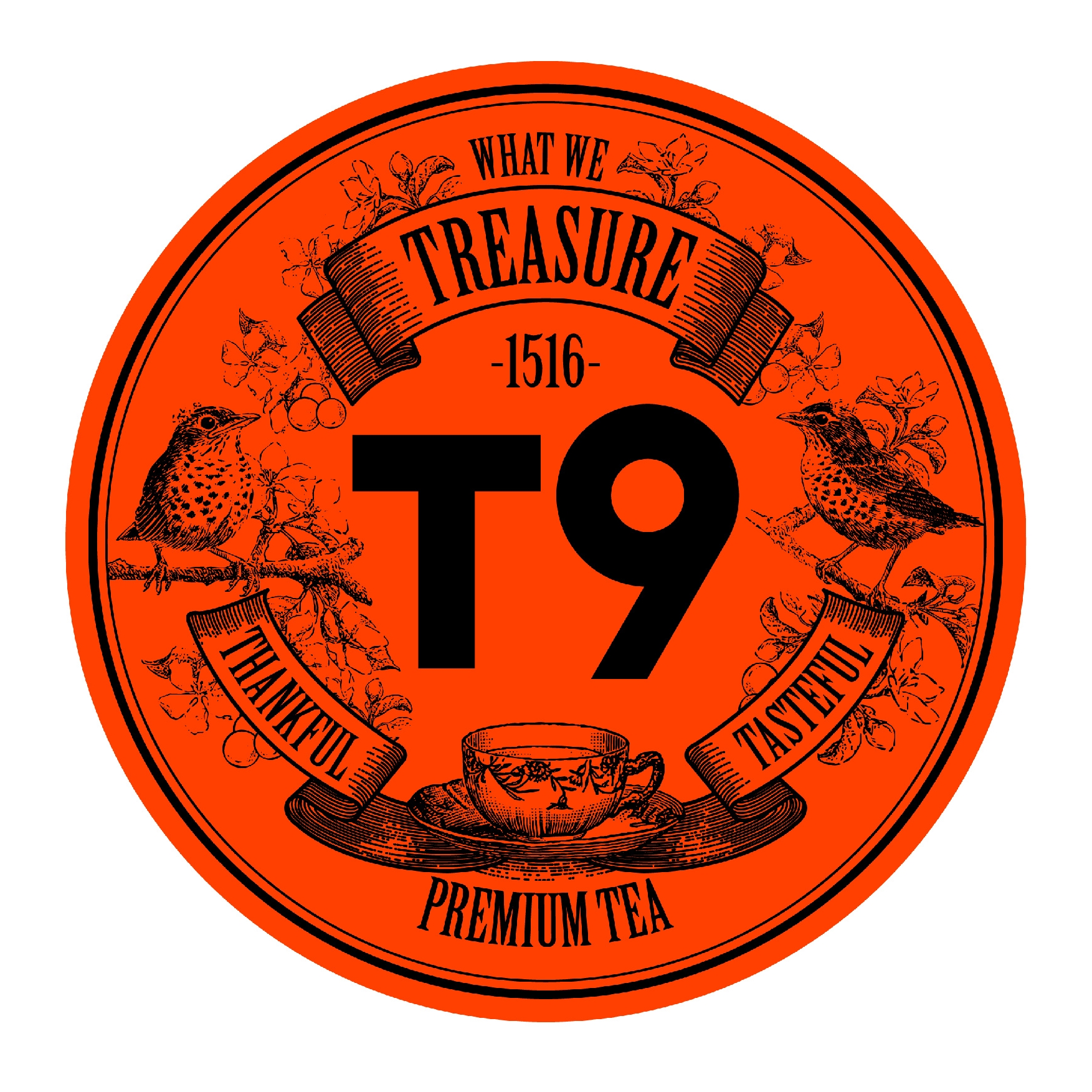 缇奈T9tea品牌LOGO