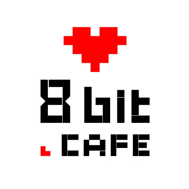 捌比特8 bit CAFE品牌LOGO